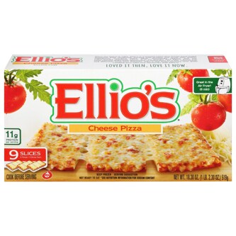 Ellio's Cheese Pizza, Frozen