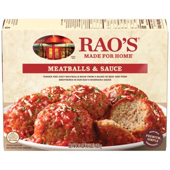 Rao's Made for Home Meatballs & Sauce