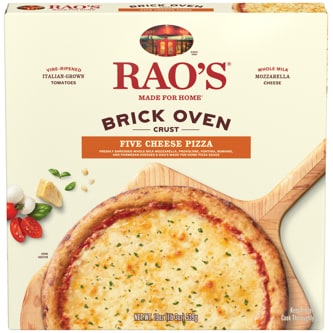 Rao's Brick Oven Crust Pizza, Five Cheese, Frozen