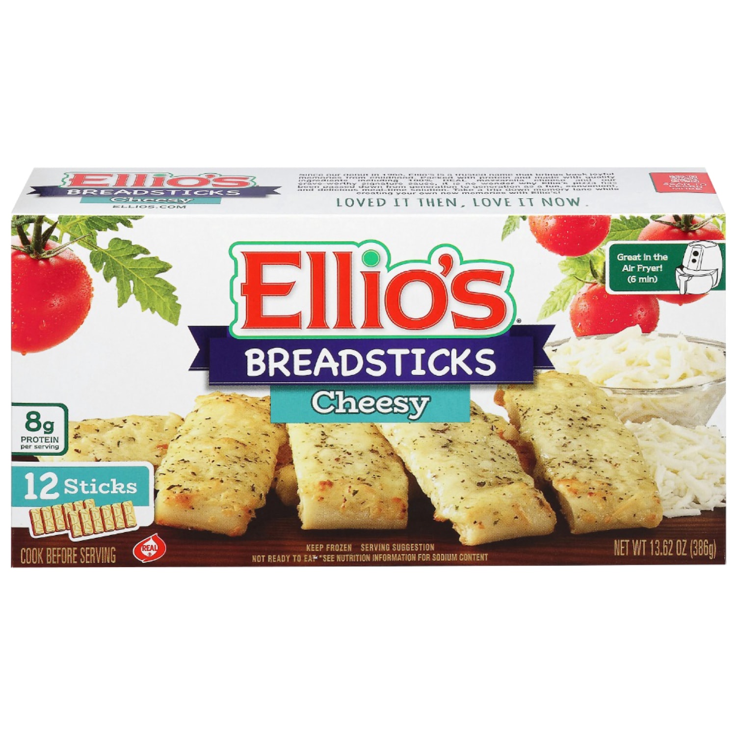 Ellio's Breadsticks, Cheesy, Frozen