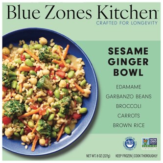 Blue Zones Kitchen Sesame Ginger Bowl