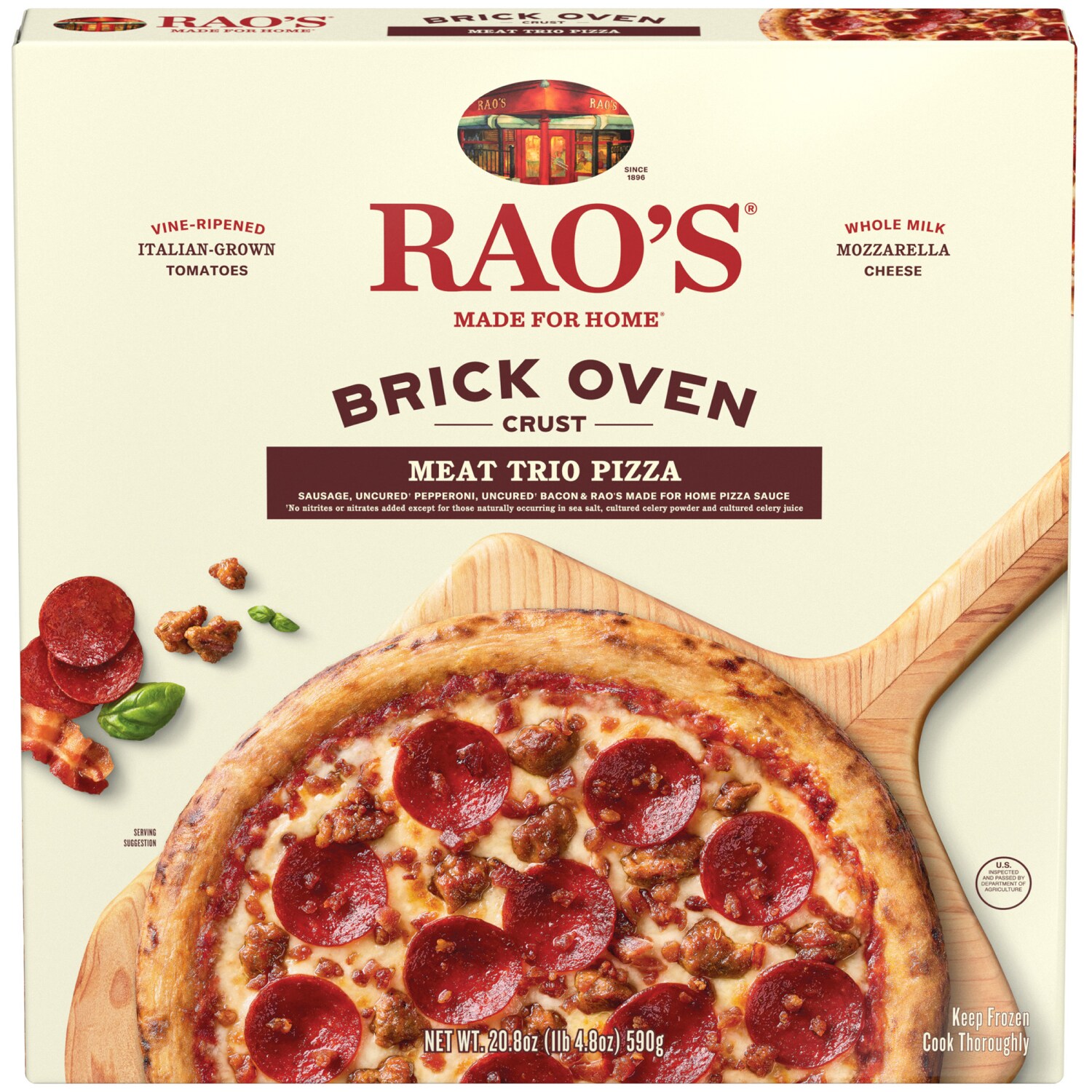 Rao's Brick Oven Crust Pizza, Italian Meat Trio