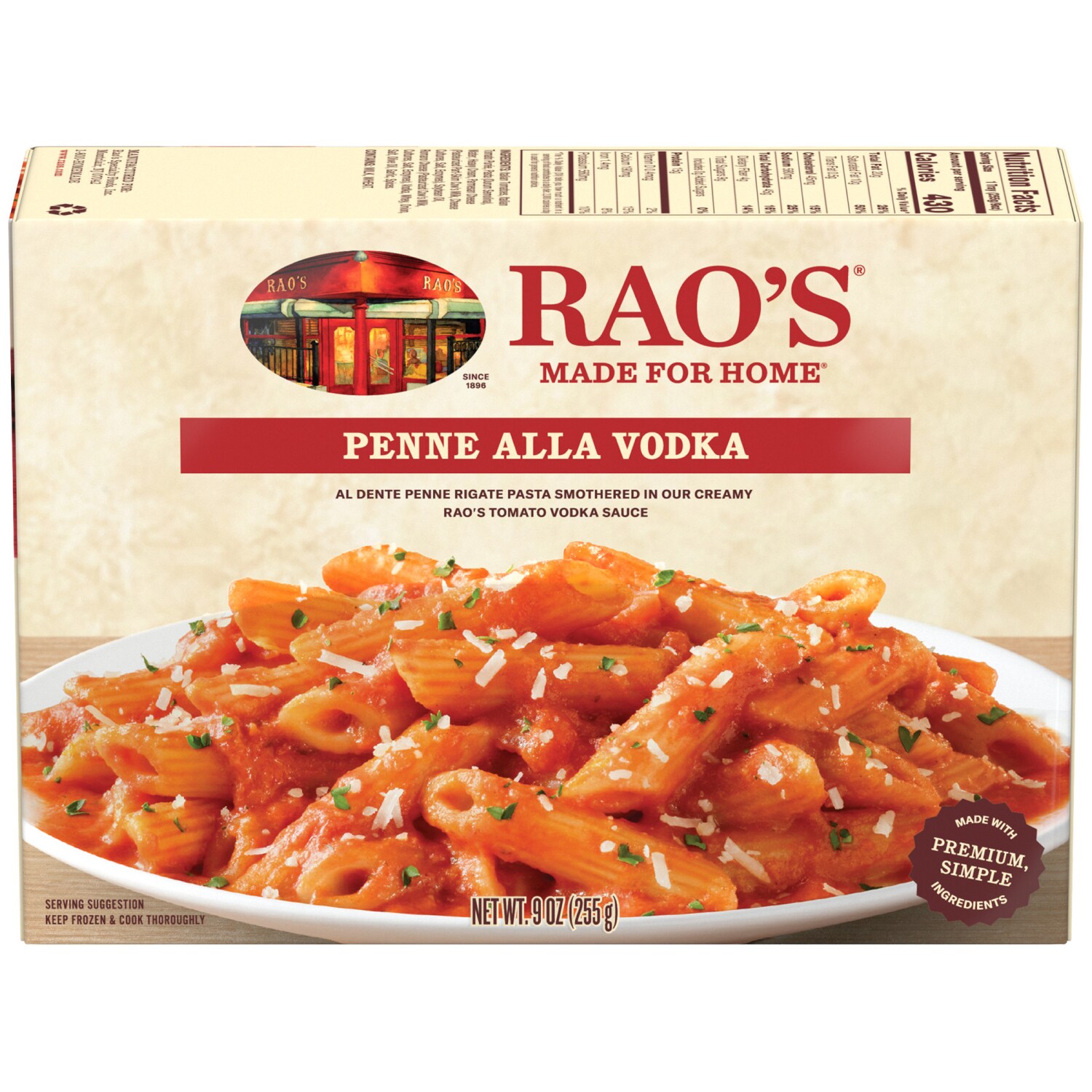 Rao's Made for Home, Penne Alla Vodka