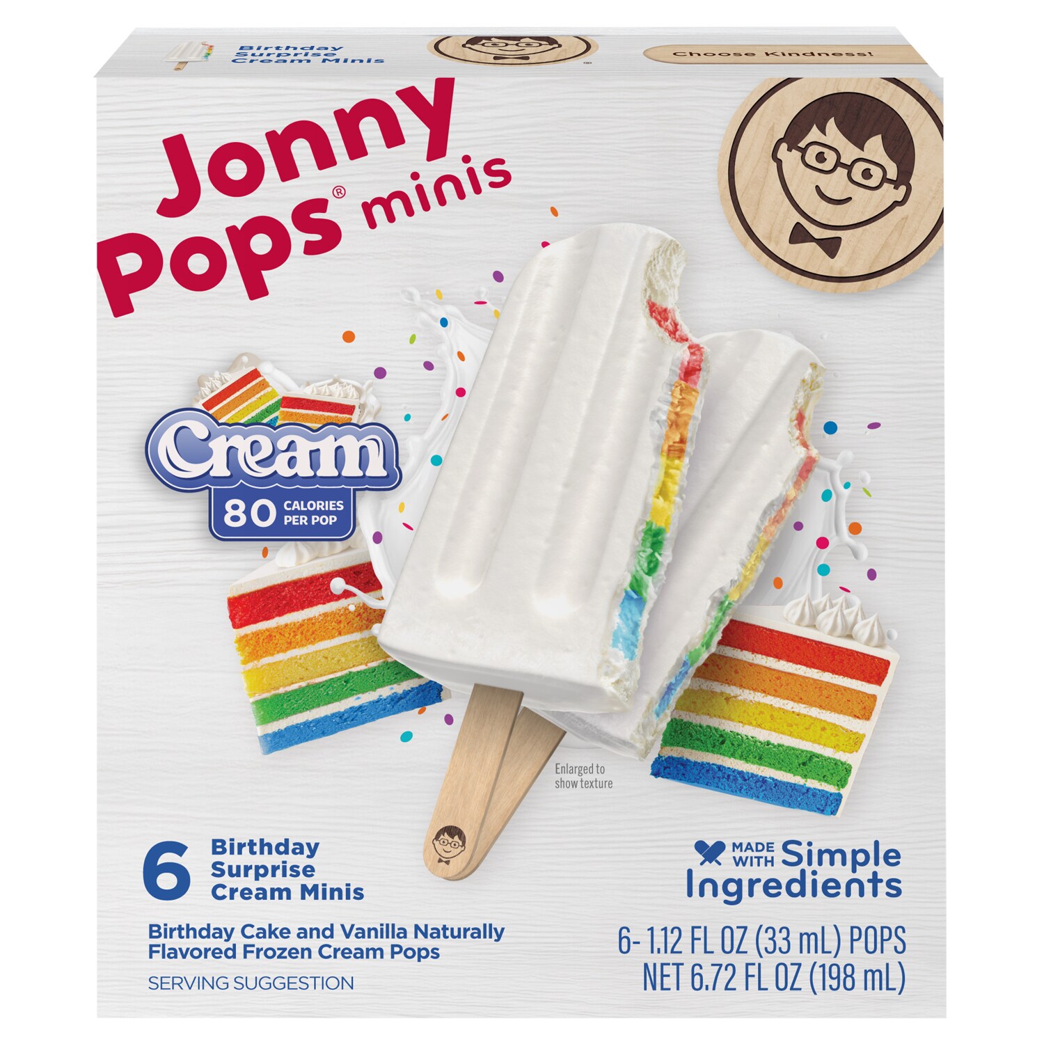 JonnyPops Cream Minis, Birthday Surprise