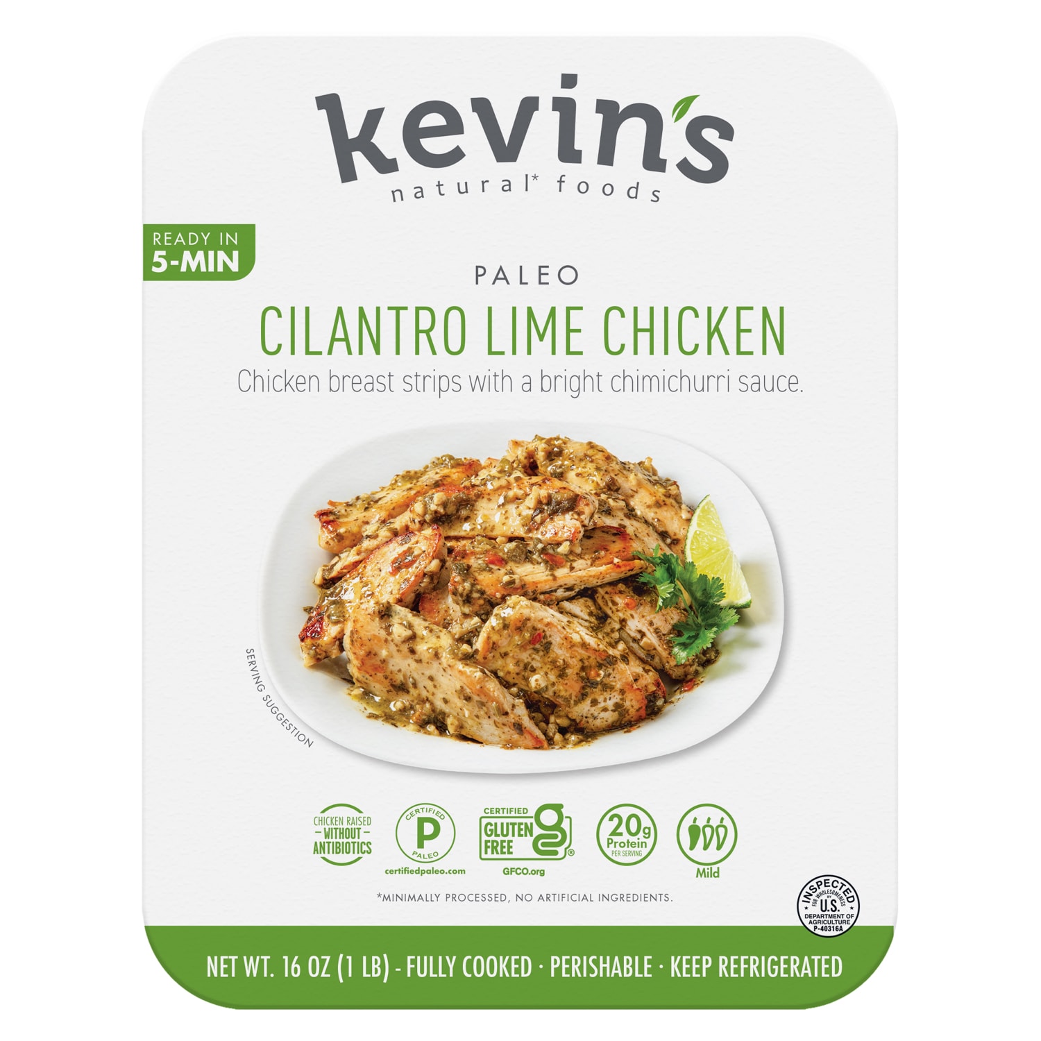 Kevin's Natural Foods Cilantro Lime Chicken
