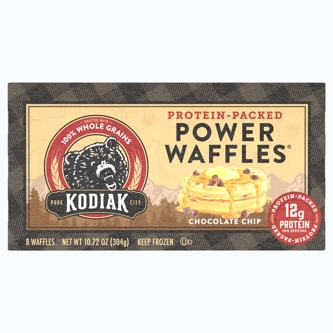 Kodiak Power Waffles, Chocolate Chip