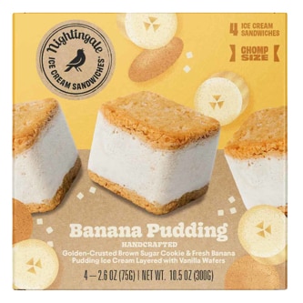 Nightingale Ice Cream Sandwiches, Banana Pudding