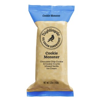 Nightingale Ice Cream Sandwiches, Cookie Monster