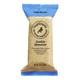 Nightingale Ice Cream Sandwiches, Cookie Monster