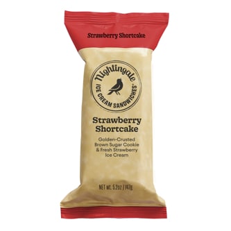 Nightingale Ice Cream Sandwiches, Strawberry Shortcake