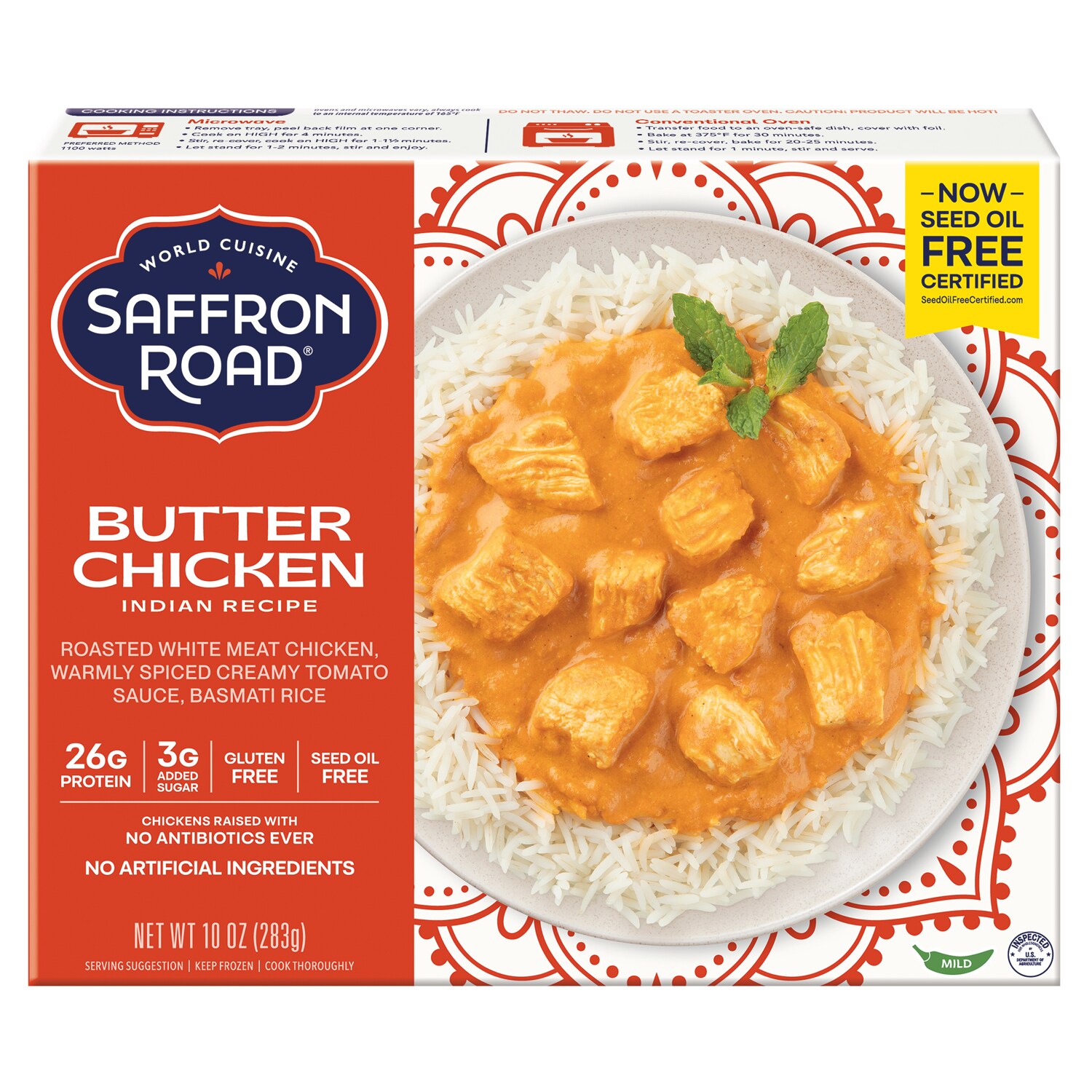 Saffron Road Butter Chicken With Basmati Rice
