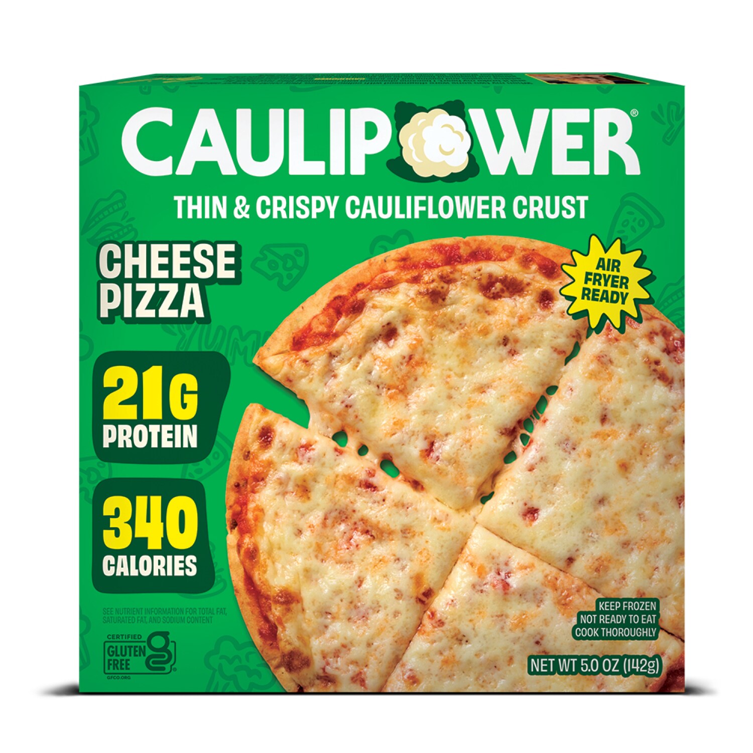 CAULIPOWER Thin & Crispy Pizza, Cheese