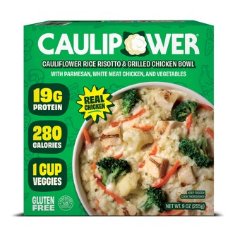 CAULIPOWER Bowl, Cauliflower Rice Risotto & Grilled Chicken