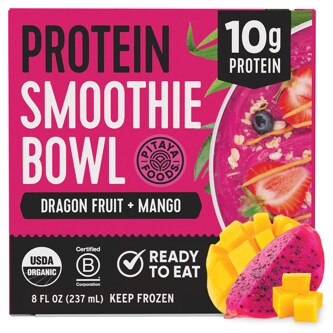Pitaya Foods Protein Smoothie Bowl, Dragon Fruit