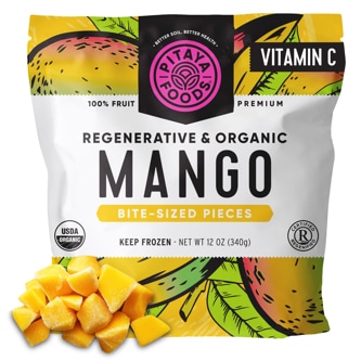 Pitaya Foods Regenerative & Organic Bite-Sized Pieces, Mango