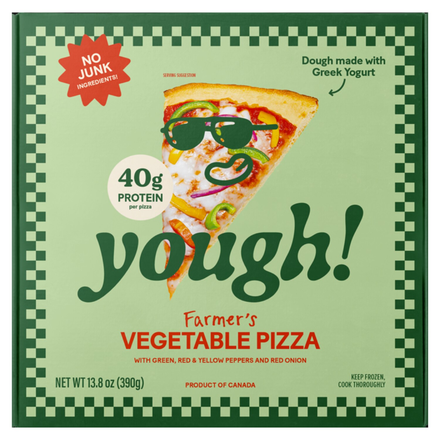 Yough!  Pizza, Farmer's Vegetable