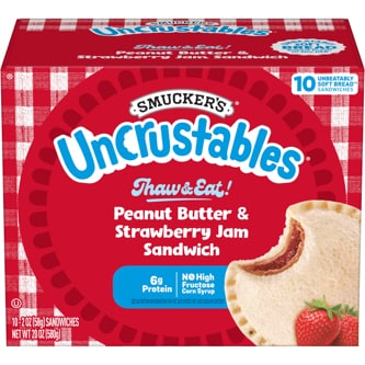 Smucker's Uncrustable Sandwich Peanut Butter & Strawberry