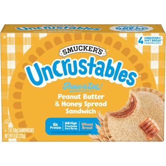 Smucker's Uncrustable Sandwich Peanut Butter & Honey