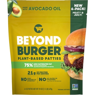 Beyond Meat Beyond Burger Plant-Based Patties