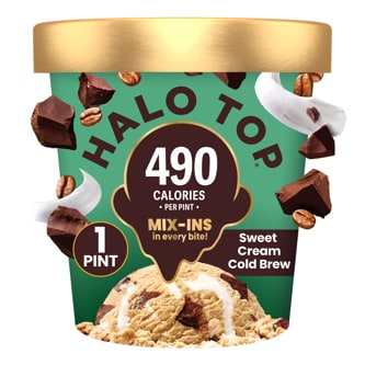 Halo Top Light Ice Cream, Sweet Cream Cold Brew