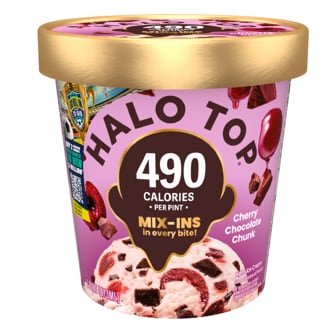 Halo Top Ice Cream, Cherry Chocolate Chunk