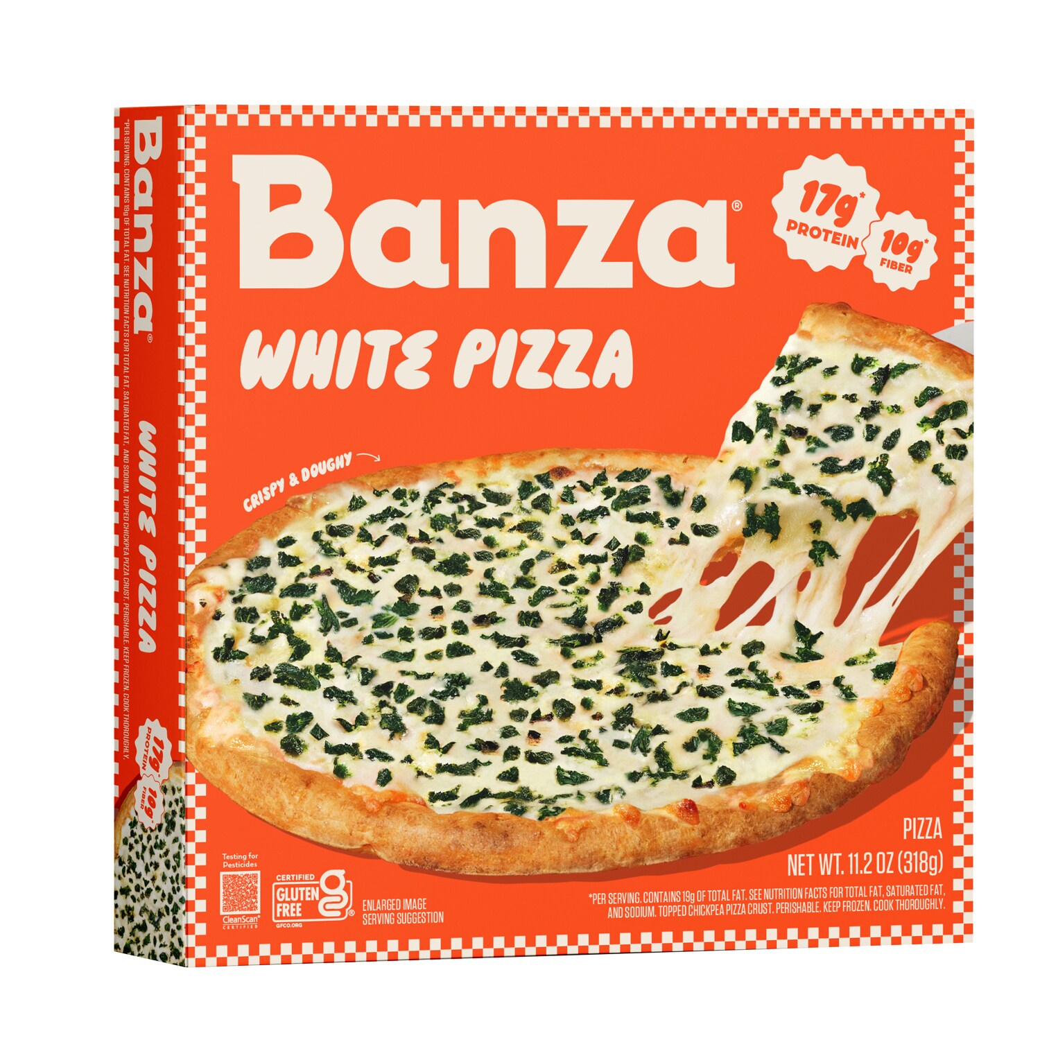 Banza Chickpea Pizza,White Pizza