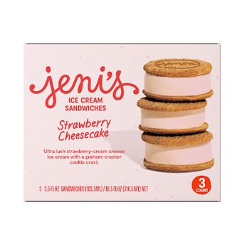 Jeni's Ice Cream Sandwiches, Strawberry Cheesecake