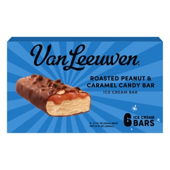 Van Leeuwen Ice Cream Bar, Roasted Peanut & Caramel Candy