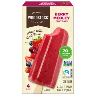 Woodstock Fruit Bars, Berry Medley