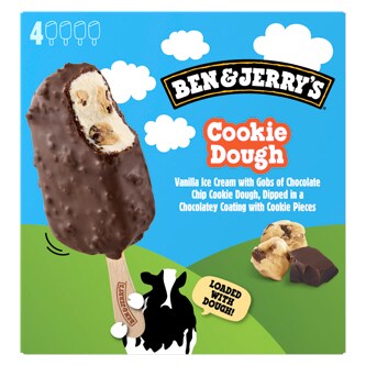 Ben & Jerry's Ice Cream Bars, Cookie Dough
