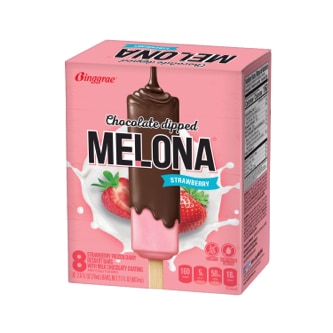 Melona Chocolate Dipped Strawberry Bars