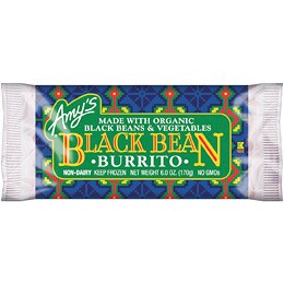 Amys Black Bean Burrito