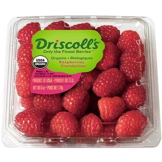 Driscoll's Organic Raspberries