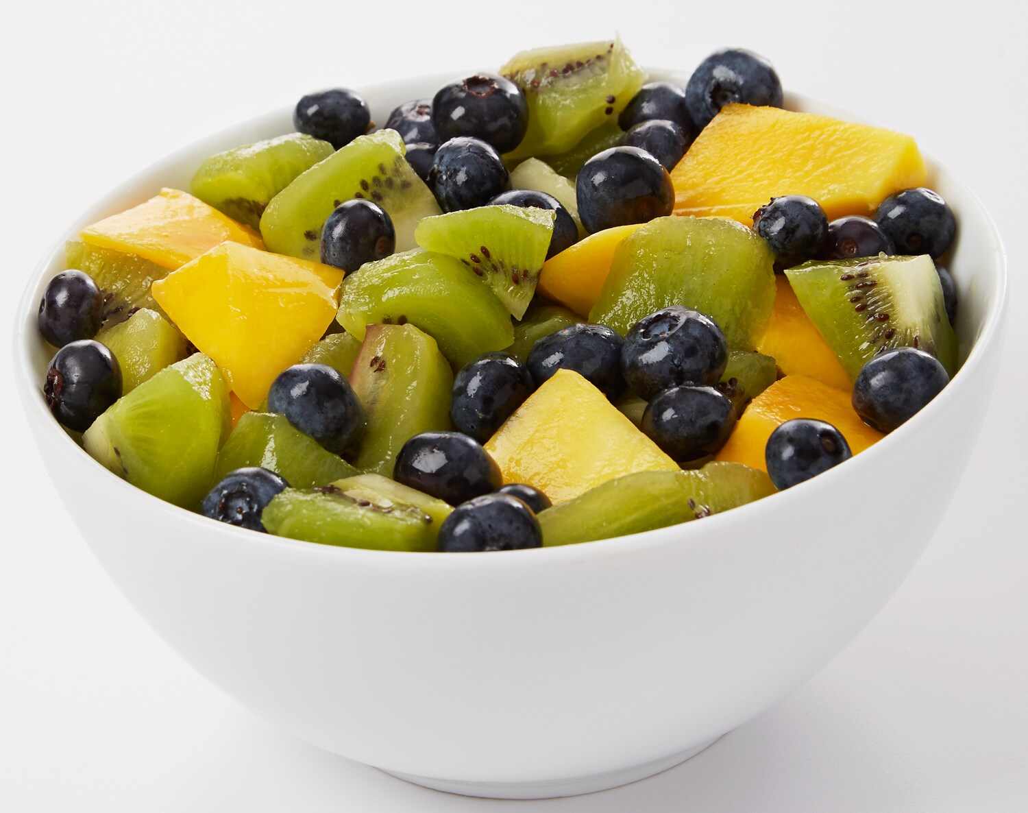 Fresh Mango, Kiwi, and Blueberry Medley