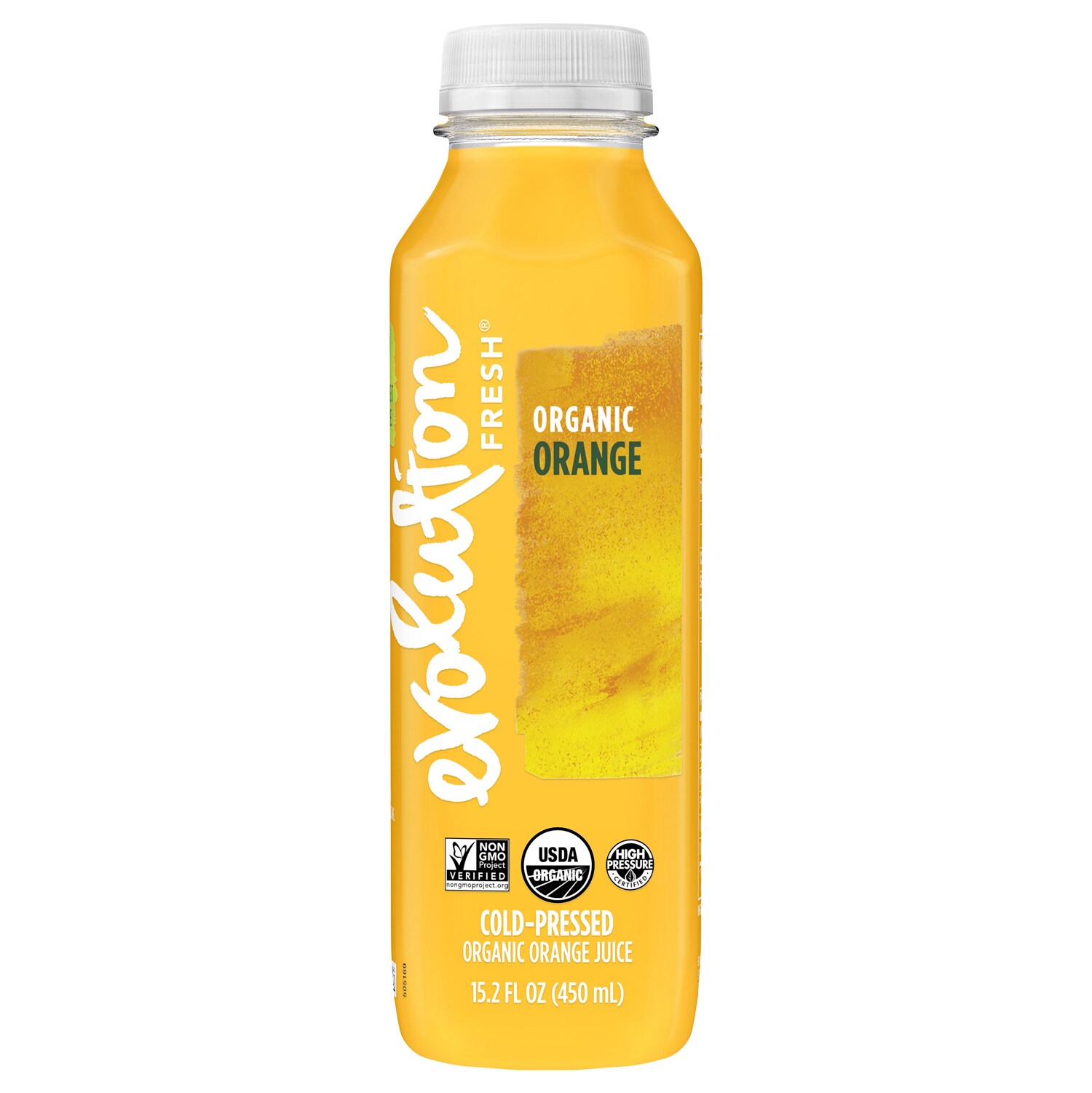 Evolution Fresh Cold-Pressed Organic Orange Juice, Plastic Bottle
