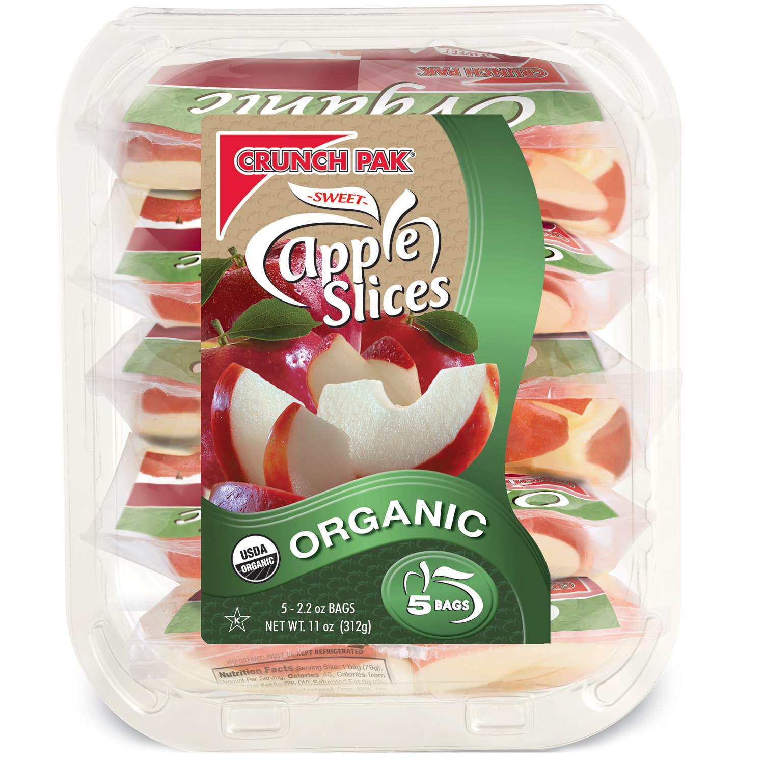 Crunch Pak Organic Sweet Apple Slices