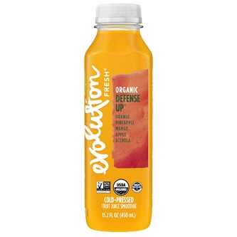 Evolution Fresh Cold-Pressed Organic Defense Up Juice and Puree Blend Smoothie, Plastic Bottle