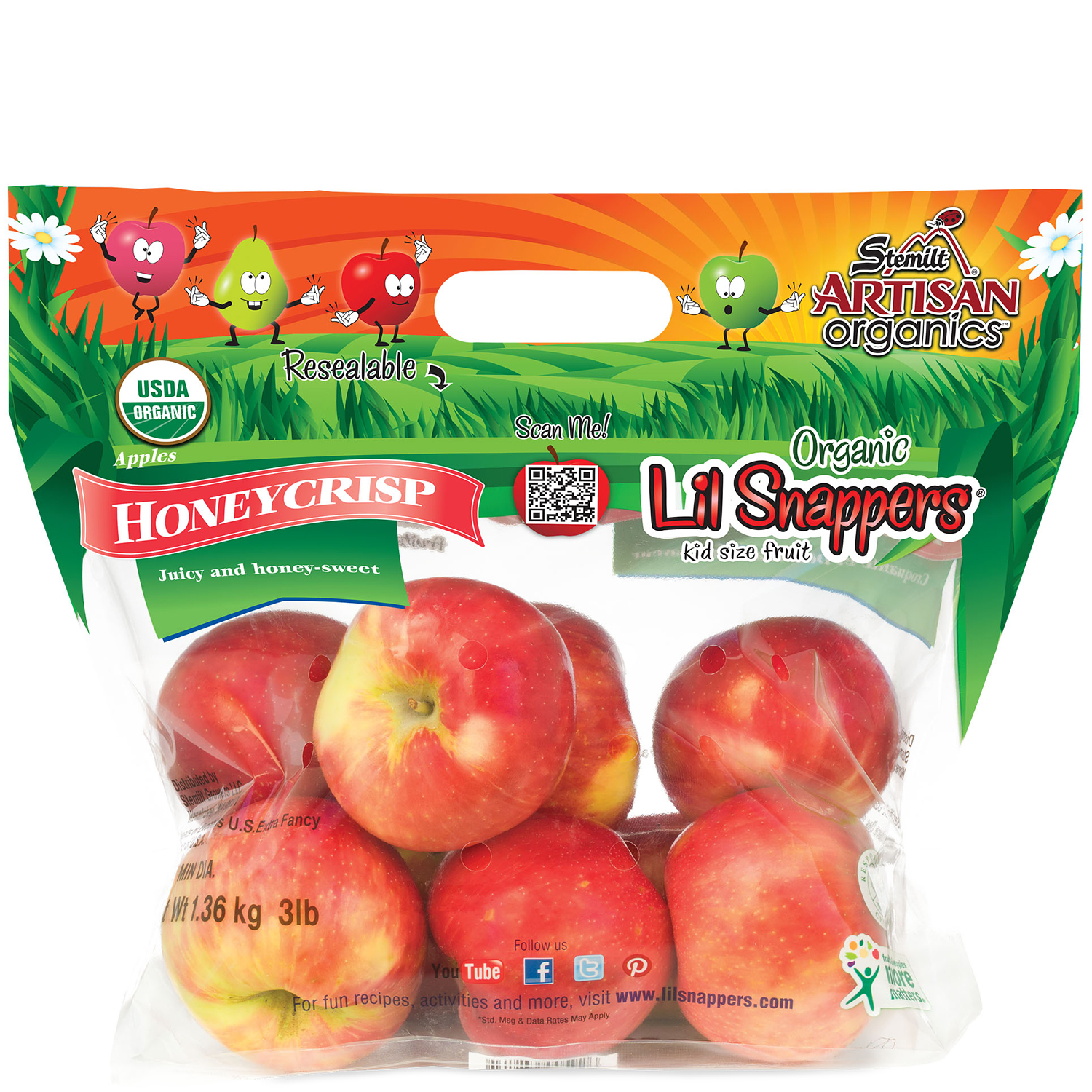 Organic Honeycrisp Apples