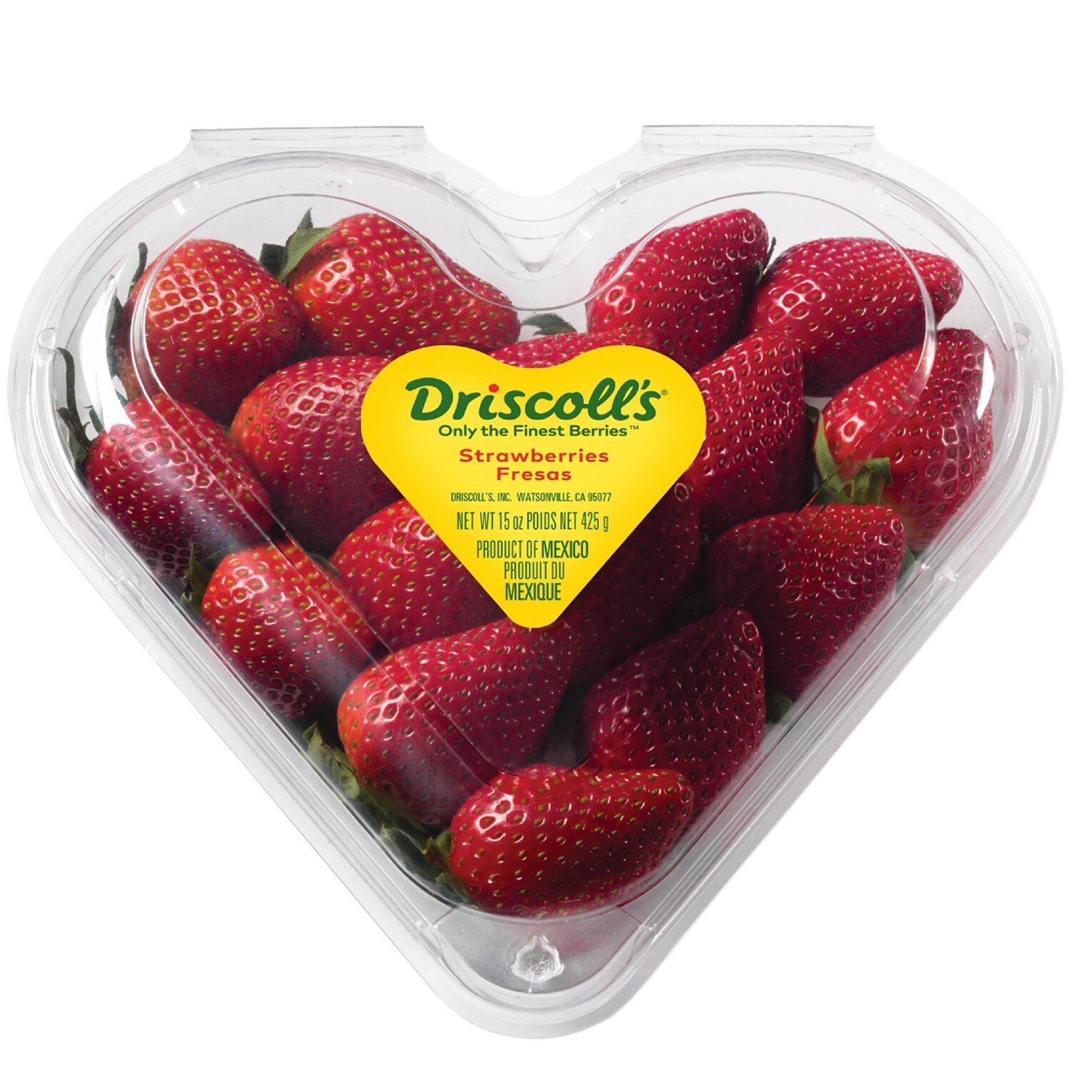 Driscoll's Strawberries, Heart Shaped Package