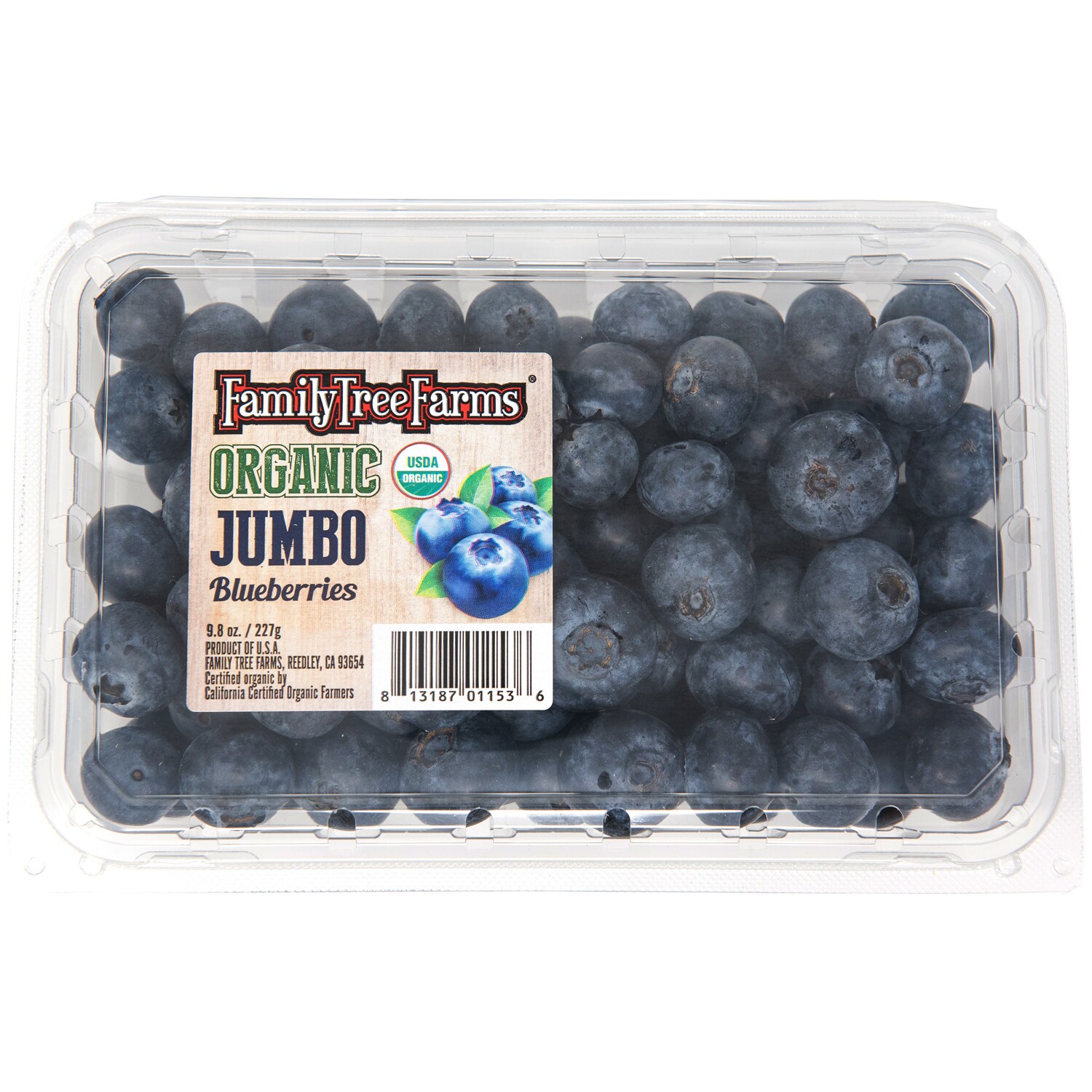 Family Tree Farms Organic Jumbo Blueberries