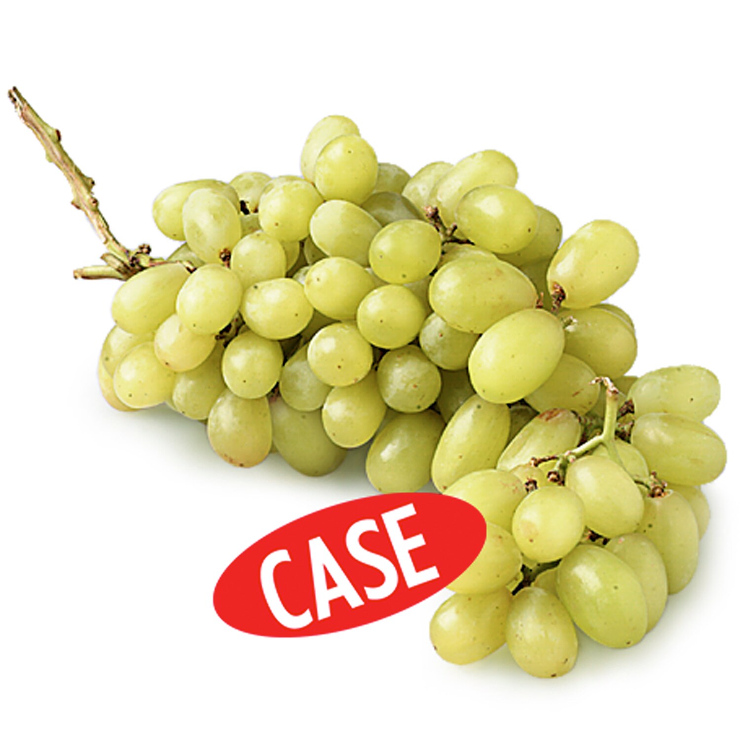 Organic Green Seedless Grapes, Case