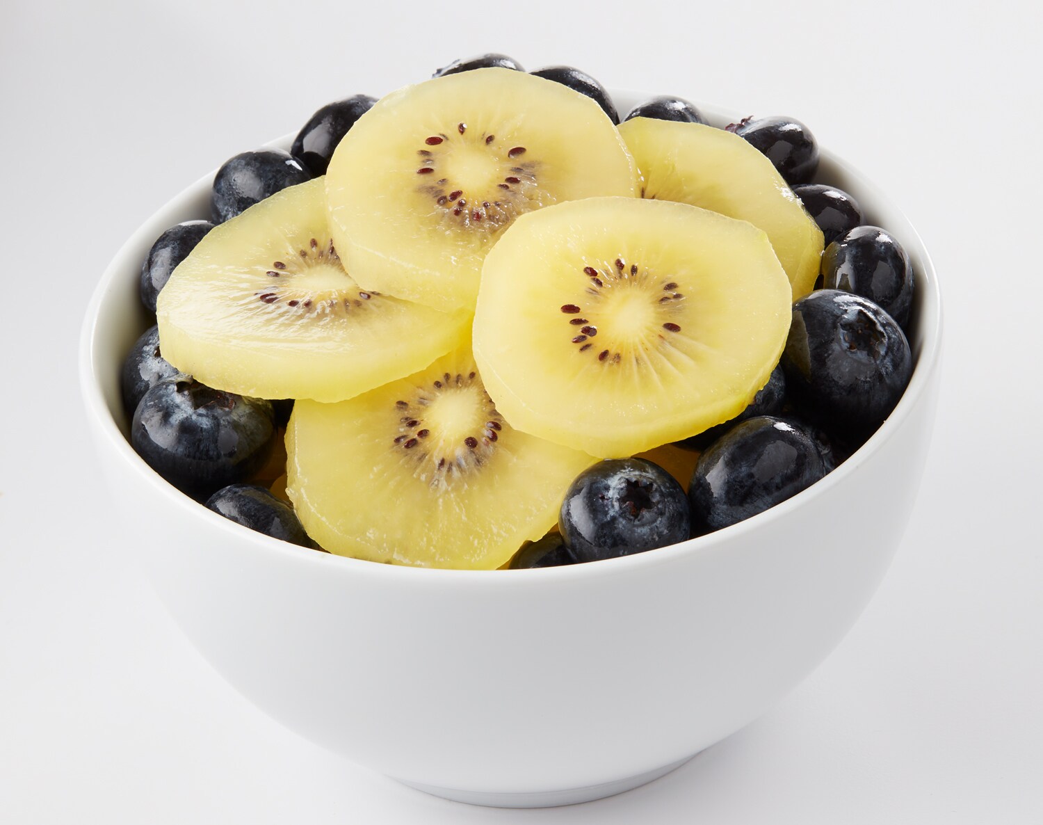 Fresh Golden Kiwi and Blueberry Medley