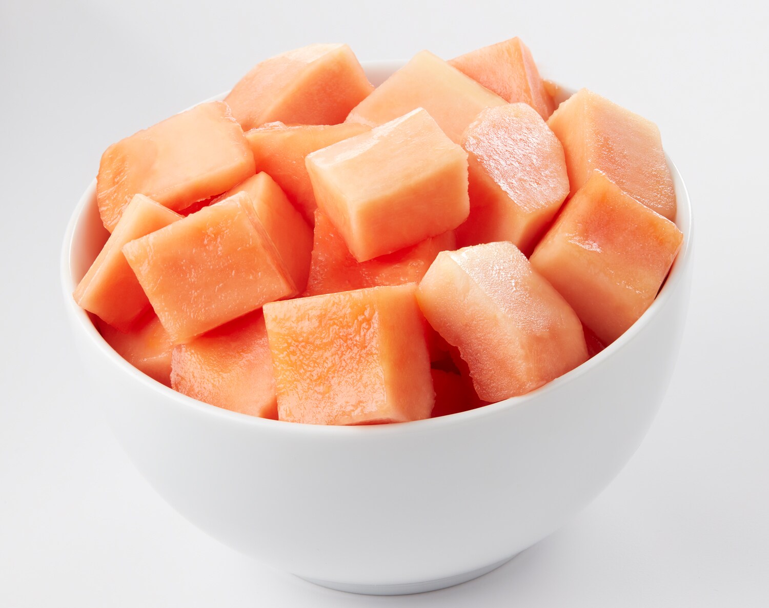 Fresh Cubed Papaya