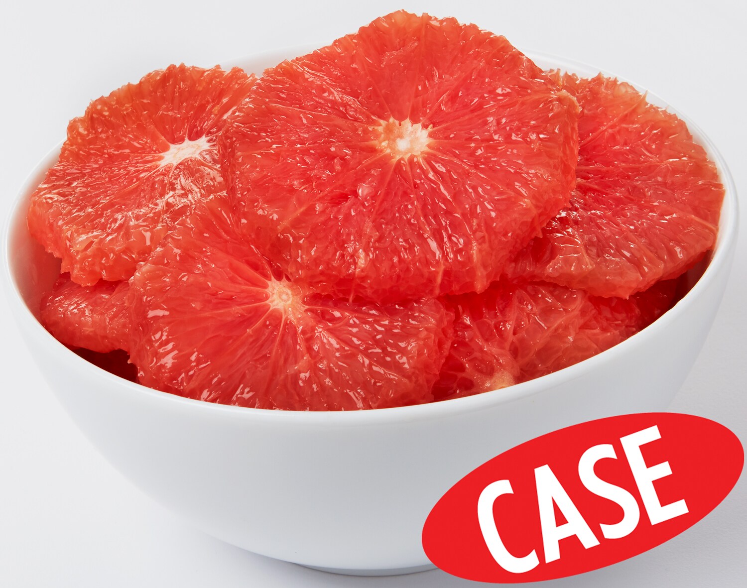 Fresh Pink Grapefruit Pinwheels, Case