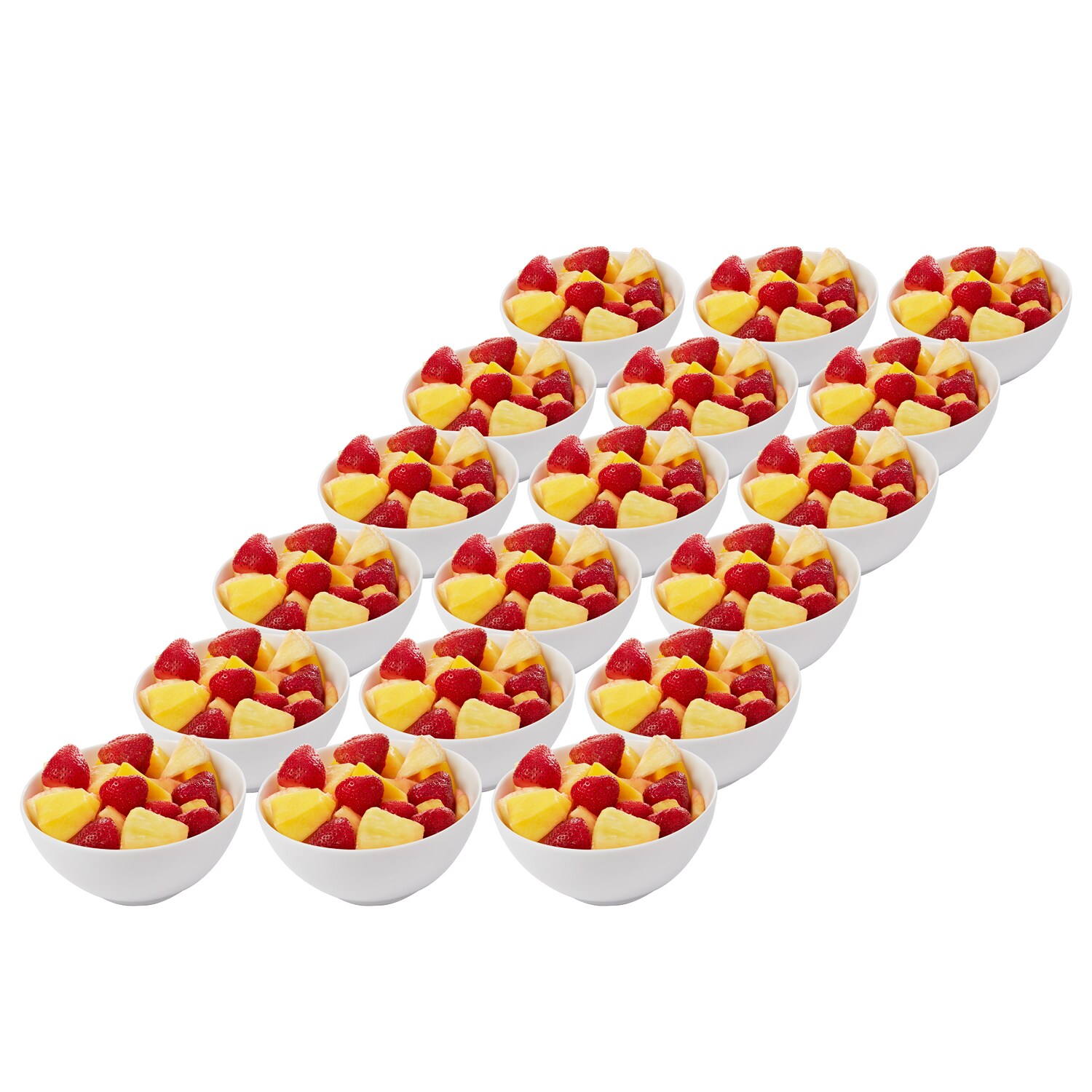 Fresh Pineapple, Mango, and Strawberry Medley, Case