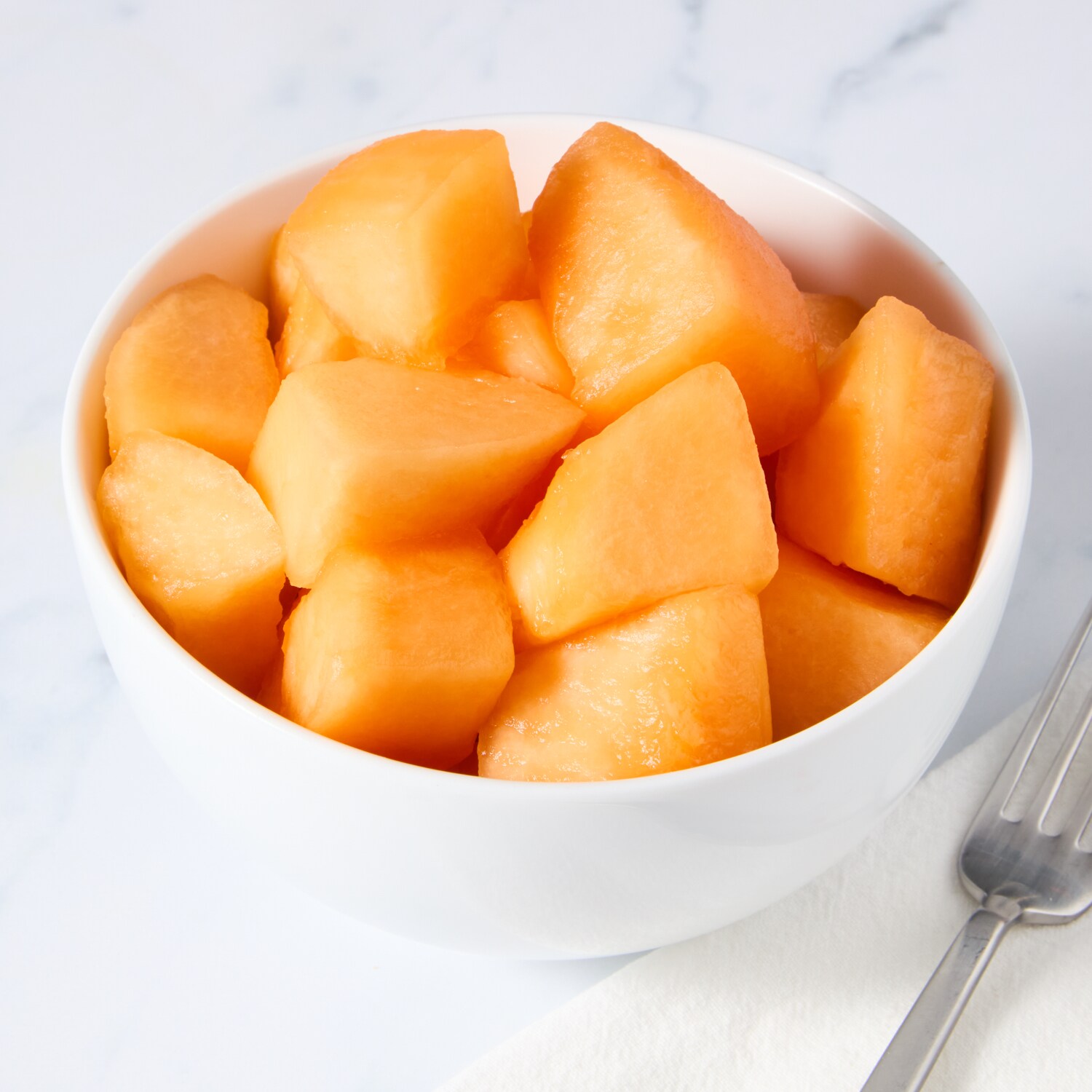 Fresh Cubed Cantaloupe