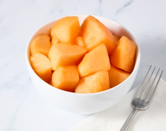 Fresh Cubed Cantaloupe