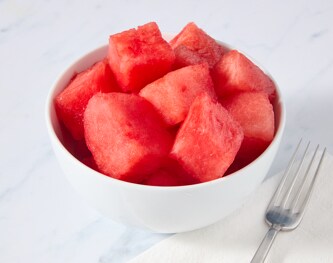 Fresh Cubed Watermelon, Medium
