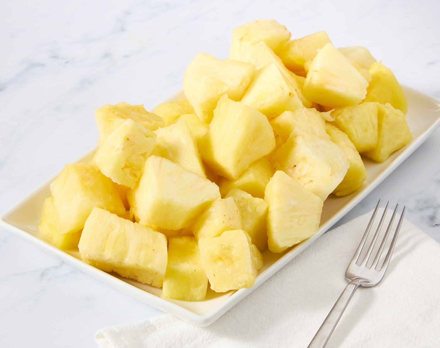 Fresh Pineapple Chunks, image 2 of 2 slides