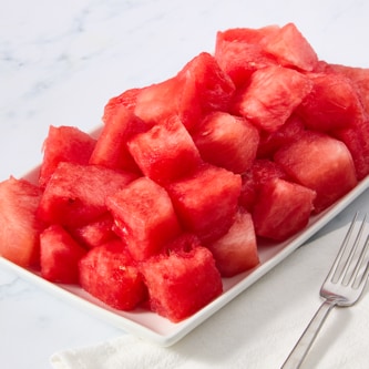 Fresh Cubed Watermelon, Large